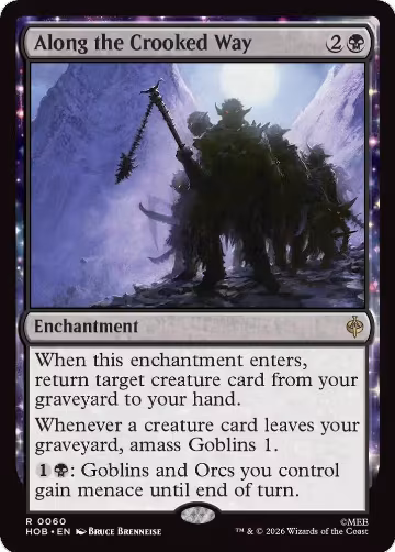 Along the Crooked Way (60), The Hobbit — Magic card price