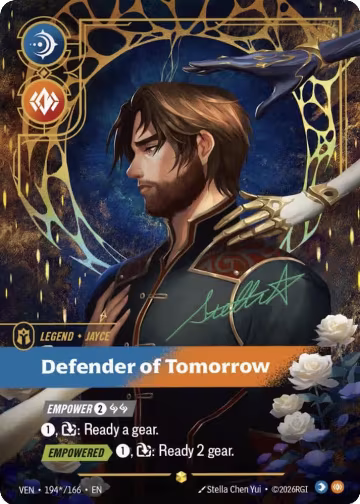 Jayce, Defender of Tomorrow (Signature) (194*/166) — card price