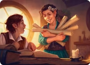 Belladonna Took Art Card (2), Art Series: The Hobbit — Magic card price