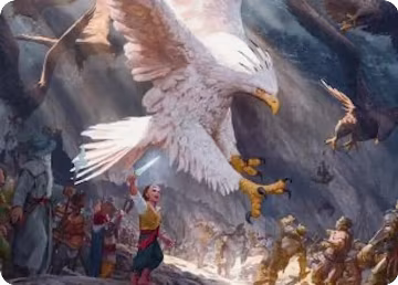 The Eagles Are Coming! Art Card (3), Art Series: The Hobbit — Magic card price
