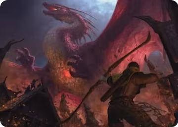Magnificent End Art Card (5), Art Series: The Hobbit — Magic card price