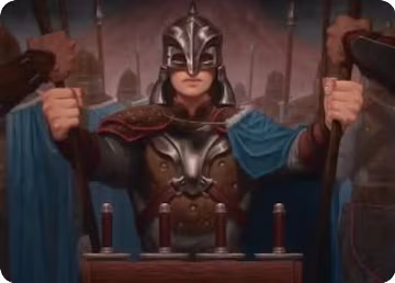 Bard's Attendant Art Card (50), Art Series: The Hobbit — Magic card price