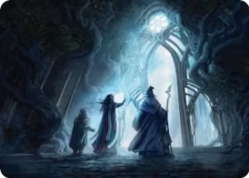 Uncover the Moon-Letters Art Card (13), Art Series: The Hobbit — Magic card price