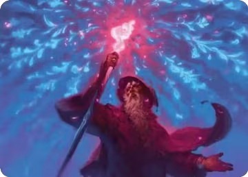 Wizard's Staff Art Card (15), Art Series: The Hobbit — Magic card price