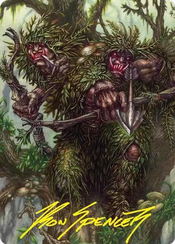 Orcish Bowmasters Art Card (Gold-Stamped Signature) (30), Art Series: The Hobbit — Magic card price