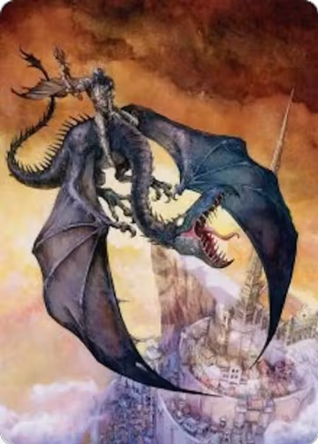 Witch-king, Bringer of Ruin Art Card (32), Art Series: The Hobbit — Magic card price