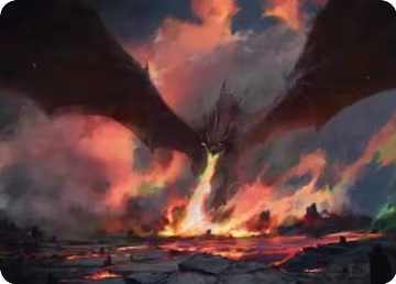 Smaug, the Great Calamity Art Card (17), Art Series: The Hobbit — Magic card price