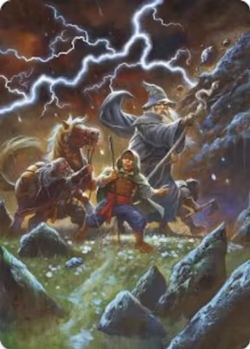 Call Forth the Tempest Art Card (33), Art Series: The Hobbit — Magic card price