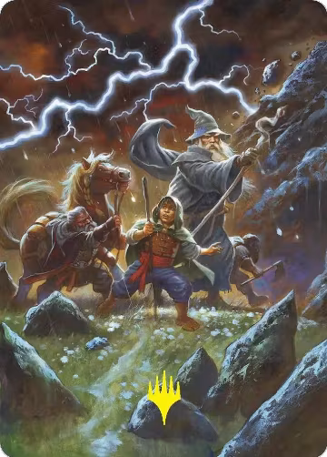 Call Forth the Tempest Art Card (Gold-Stamped) (33), Art Series: The Hobbit — Magic card price