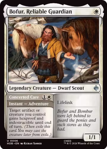 Bofur, Reliable Guardian (6), The Hobbit — Magic card price