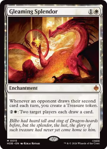 Gleaming Splendor (15), The Hobbit — Magic card price