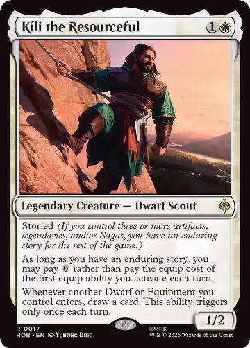 Kili the Resourceful (17), The Hobbit — Magic card price