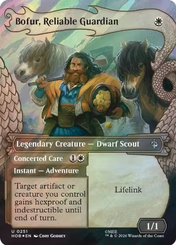 Bofur, Reliable Guardian (Showcase) (Surge Foil) (251), The Hobbit — Magic card price