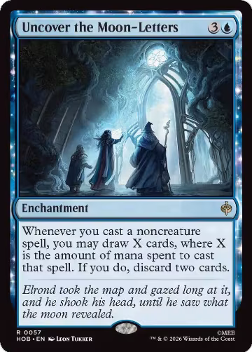 Uncover the Moon-Letters (57), The Hobbit — Magic card price