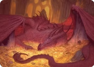 Smaug the Magnificent Art Card (43), Art Series: The Hobbit — Magic card price