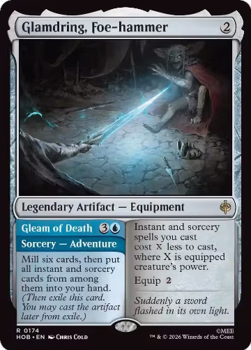 Glamdring, Foe-hammer (174), The Hobbit — Magic card price