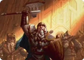 Thorin, Company's Leader Art Card (47), Art Series: The Hobbit — Magic card price