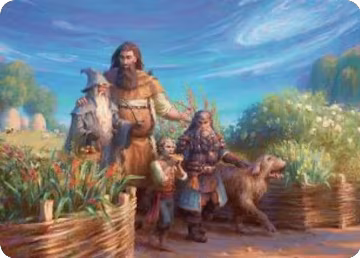 Beorn's Hospitality Art Card (20), Art Series: The Hobbit — Magic card price