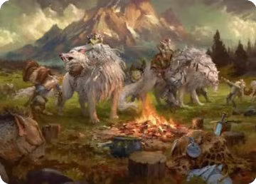 Mount Gundabad Mobilizes Art Card (54), Art Series: The Hobbit — Magic card price