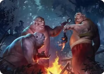 Tom, Bert, and William Art Card (25), Art Series: The Hobbit — Magic card price