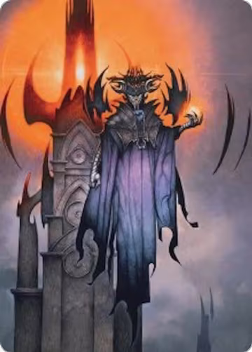 Sauron, the Lidless Eye Art Card (36), Art Series: The Hobbit — Magic card price