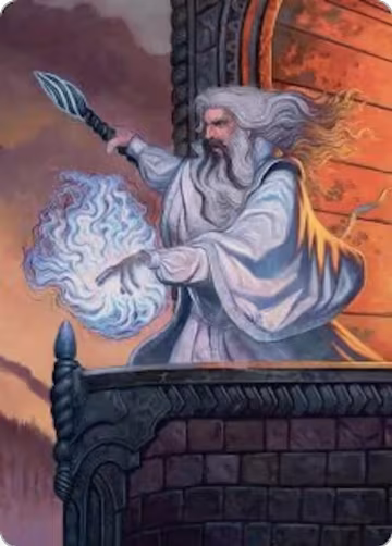 Saruman of Many Colors Art Card (35), Art Series: The Hobbit — Magic card price