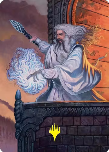 Saruman of Many Colors Art Card (Gold-Stamped) (35), Art Series: The Hobbit — Magic card price