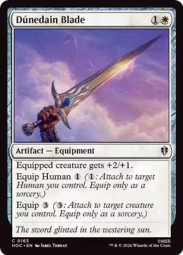 Dunedain Blade (163), The Hobbit: Eternal-Legal — Magic card price