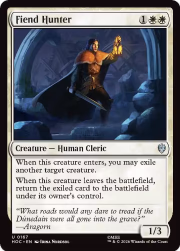 Fiend Hunter (167), The Hobbit: Eternal-Legal — Magic card price