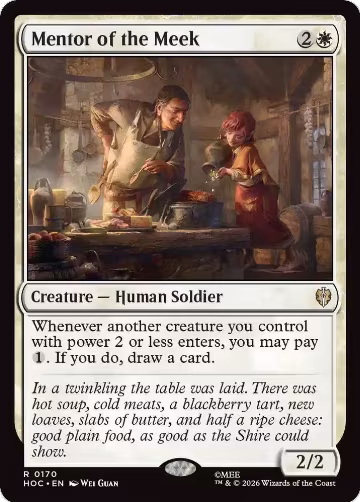 Mentor of the Meek (170), The Hobbit: Eternal-Legal — Magic card price