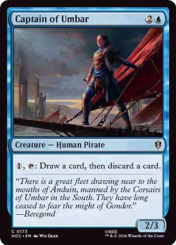 Captain of Umbar (173), The Hobbit: Eternal-Legal — Magic card price