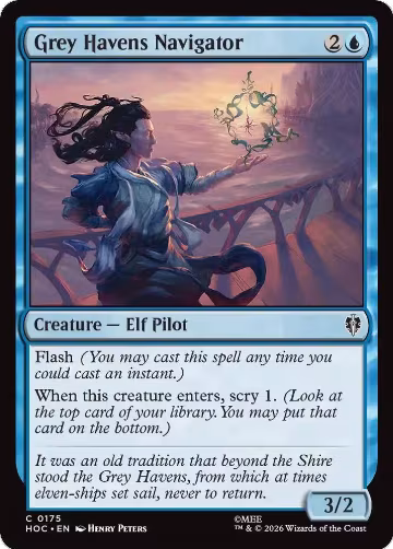 Grey Havens Navigator (175), The Hobbit: Eternal-Legal — Magic card price