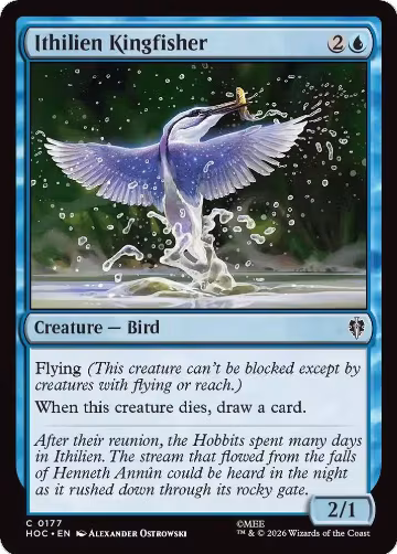 Ithilien Kingfisher (177), The Hobbit: Eternal-Legal — Magic card price