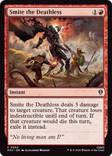Smite the Deathless (202), The Hobbit: Eternal-Legal — Magic card price