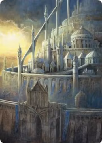 Minas Tirith Art Card (38), Art Series: The Hobbit — Magic card price