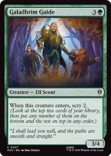 Galadhrim Guide (207), The Hobbit: Eternal-Legal — Magic card price