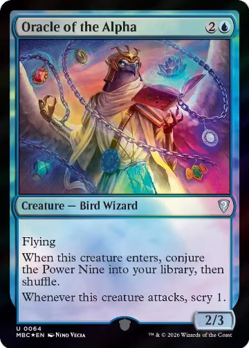 Oracle of the Alpha (64), Mystery Booster Commander Edition — Magic card price