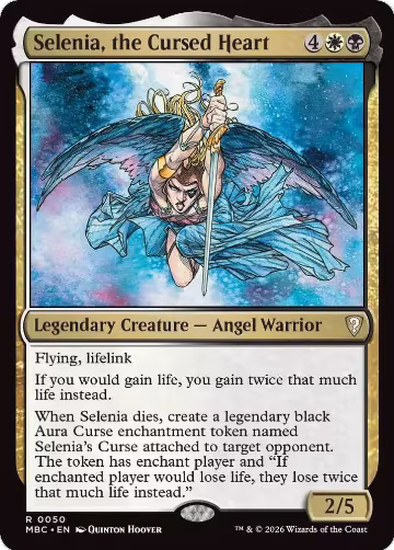 Selenia, the Cursed Heart (50), Mystery Booster Commander Edition — Magic card price