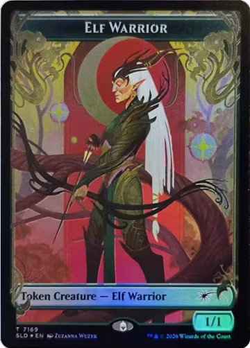 Elf Warrior Token (7169) (7169), Secret Lair Drop Series — Magic card price