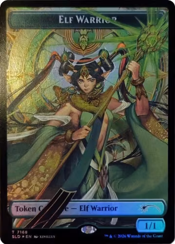 Elf Warrior Token (7168) (7168), Secret Lair Drop Series — Magic card price