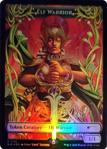 Elf Warrior Token (7170) (7170), Secret Lair Drop Series — Magic card price