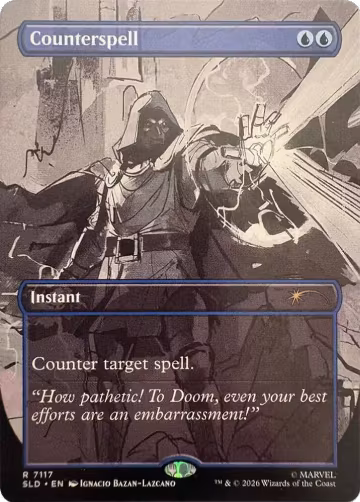 Counterspell (7117) (7117), Secret Lair Drop Series — Magic card price