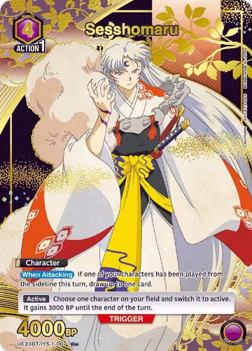 Sesshomaru (007) (R*) (UE23BT/IYS-1-007), Inuyasha — Union Arena card price