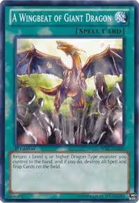 A Wingbeat of Giant Dragon (SDBE-EN023), Structure Deck: Saga of Blue-Eyes White Dragon — Yu-Gi-Oh! card price