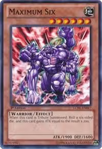 Maximum Six (LCJW-EN047), Legendary Collection 4: Joey's World — Yu-Gi-Oh! card price