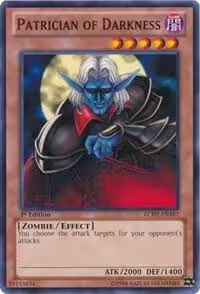 Patrician of Darkness (LCJW-EN187), Legendary Collection 4: Joey's World — Yu-Gi-Oh! card price
