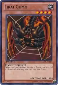 Jirai Gumo (LCJW-EN227), Legendary Collection 4: Joey's World — Yu-Gi-Oh! card price