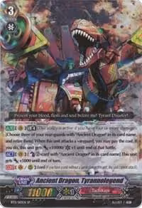 Ancient Dragon, Tyrannolegend (BT11/S10EN), Seal Dragons Unleashed — Vanguard card price