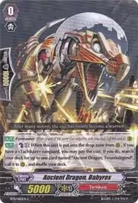 Ancient Dragon, Babyrex (BT11/082EN), Seal Dragons Unleashed — Vanguard card price