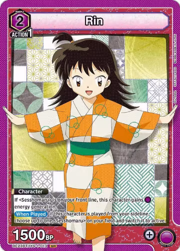 Rin (013) (UE23BT/IYS-1-013), Inuyasha — Union Arena card price